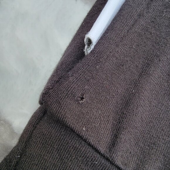 Peep & Po Bamboo Solid Black Convertible Footie Zip Romper Size 0-3m - Picture 3 of 4